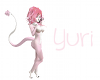 Yuri~ Pink 'n White Fur