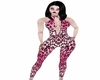 Jumpsuit Pink Leopard