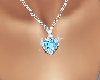 Blue Diamond necklace