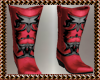 Red Cowgirl Boots