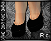 R.c| Black Sum Heels