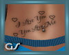 GS Tummy Tattoo I love..