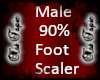 Foot Scaler Male 90%