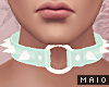 🅜 GINGER: mint collar