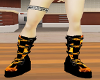 Flaming Gothic Boots
