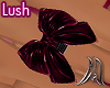 [M] Lush Bow Ring Pnk