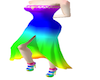 Rainbow Dress