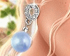 BB Blue Pearl Earrings