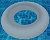 Blue Gray Swim Ring Tube