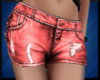 IVI Red Jean Shorts
