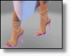 lilac diamond heels