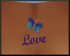 Love with Butterfly Blue