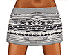 {T} Gray Miniskirt