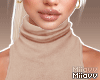 Neck Top | Beige