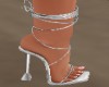 Kloe Silver Sandal