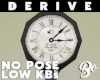 *BO DER LAMPPOST CLOCK