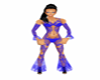 robe sexy bleue