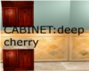 CHERRY DEEP cabinets