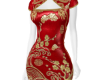 Scarlet Empress Qipao