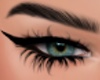 -eyeliner w/ lashes-