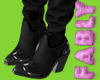 Denim Boots