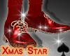 Cat~ Xmas Star .Shoes