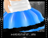 *MD*PVC Skirt|Blue