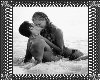 Kissing on Beach