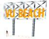 Vu Beach Animated sign