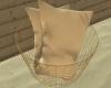 BASKET W/PILLOWS