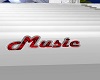 Red Rose Music Sign