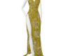 pure yelluw tusar gown
