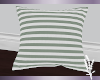 Striped Sage Pillow