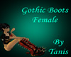 gothic boots female