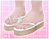 Kawaii White Sandals