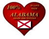 100%  ALABAMA