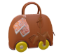 Wheels Scarf Bag Brown
