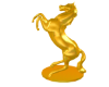 Golden Horse Statue