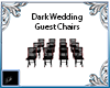 Dark Wedding Guest Chair