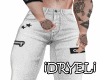 White Jeans M