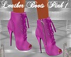 Leather Boots Pink 1