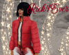 RED PADDED JACKET