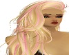 long blonde pink hair