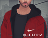HMZ: NK Red Hoodie