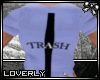 [Lo] Trash Shirt Blue