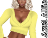 AA Yellow Cropped Top