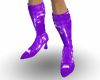 AYT PurplePVC Calf Boots