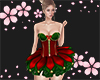 Elf Navidad Dress Red
