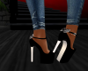 platform bow heels