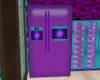 purple fridge